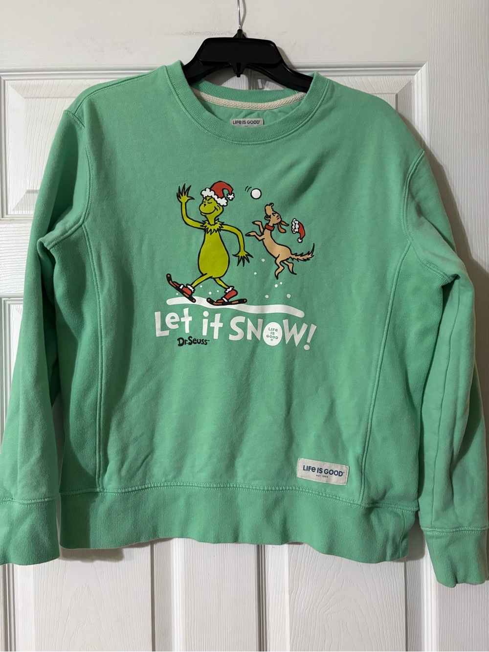 Life Is Good Christmas Sweatshirt